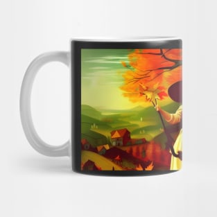 Autumnal witch Mug